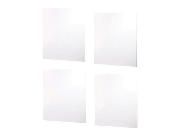 Castorama 4 Miroirs Adhésifs Pierre Pradel 30 X 30 Cm 1