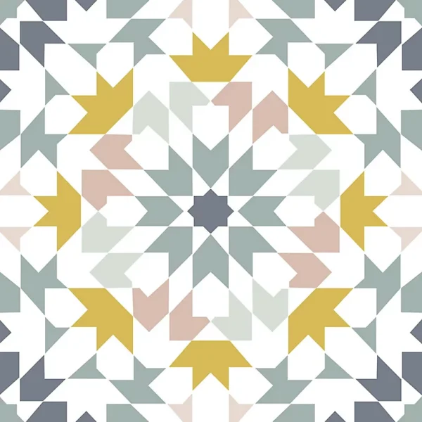 Castorama Adhésif Azulejos Jaune 15x15cm Draeger La Carterie 1