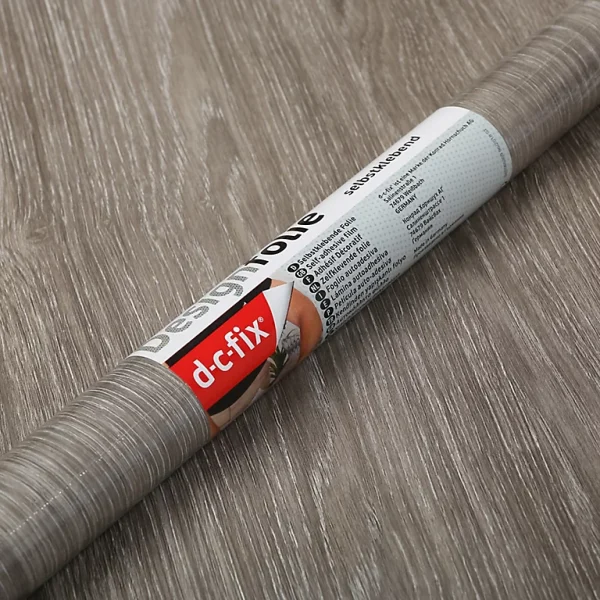 Castorama Adhésif Décoratif D-c-fix® Bois Chêne Sheffield Gris 2m X 0.45m 1