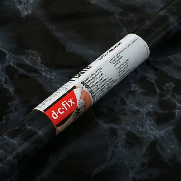 Castorama Adhésif Décoratif D-c-fix® Marbre Marmi Noir 2m X 0.675m 1