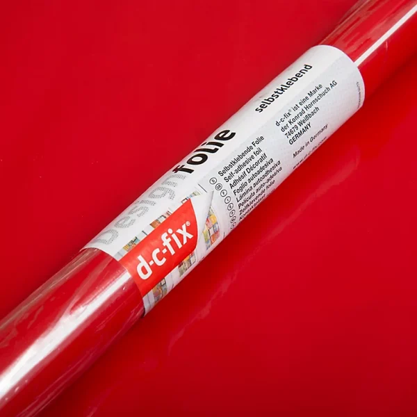 Castorama Adhésif Décoratif D-c-fix® Uni Brillant Rouge 2m X 0.45m 1
