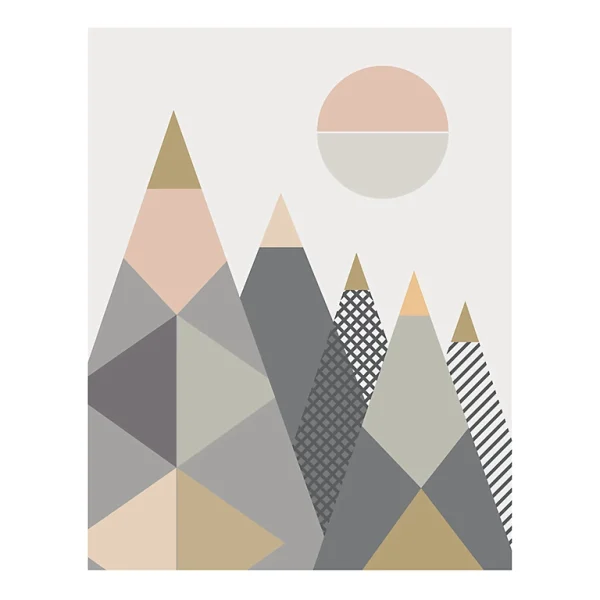 Castorama Affiche Montagne 40 X 50 Cm 1
