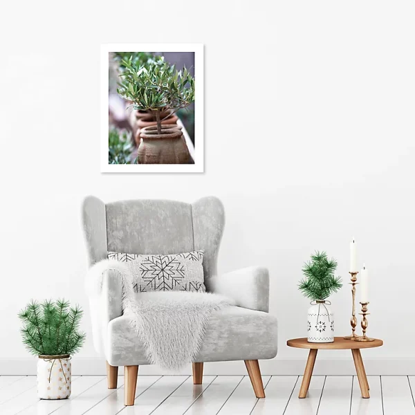 Castorama Affiche Oliviers Format 24 X 30 Cm 1
