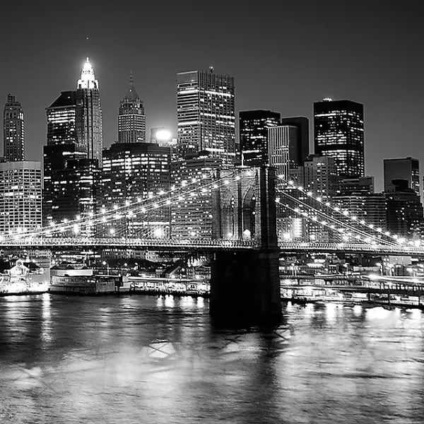 Castorama Affiche Pont De Brooklyn 30 X 30 Cm 1