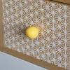 Castorama Bouton De Meuble Arrondi Ferel Mat Jaune Ø2.7cm X P.2.9cm 7