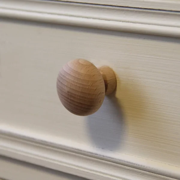 Castorama Bouton De Meuble Arrondi Pine Naturel Ø3.3 Cm 1