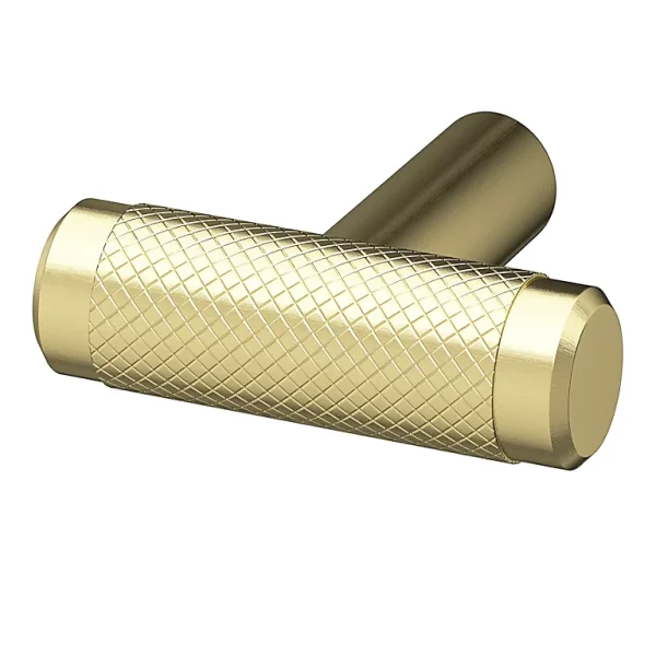 Castorama Bouton De Meuble En T Irus GoodHome Or Ø4 X L.1,2 Cm X H. 3.5 Cm 1