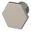 Castorama Bouton De Meuble Keri GoodHome Effet Nickel Ø2.4cm X H.2.1cm 5