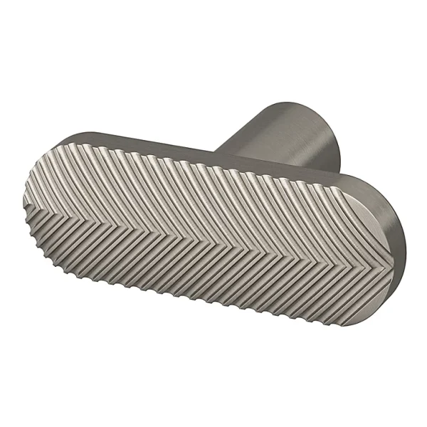 Castorama Bouton De Meuble Ovale GoodHome Garlan Gris Ø4.5cm X L.1.5cm X H. 2.7cm X P.2.7cm 1
