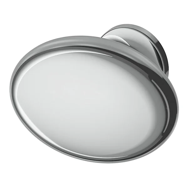 Castorama Bouton De Meuble Ovale Ruis GoodHome Effet Chromé Ø3.5cm X L.2.3cm X H.2.6cm 1