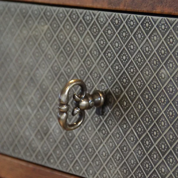 Castorama Bouton De Meuble Rohan Bronze L.1cm X H.3.2cm X P.3.3cm 1
