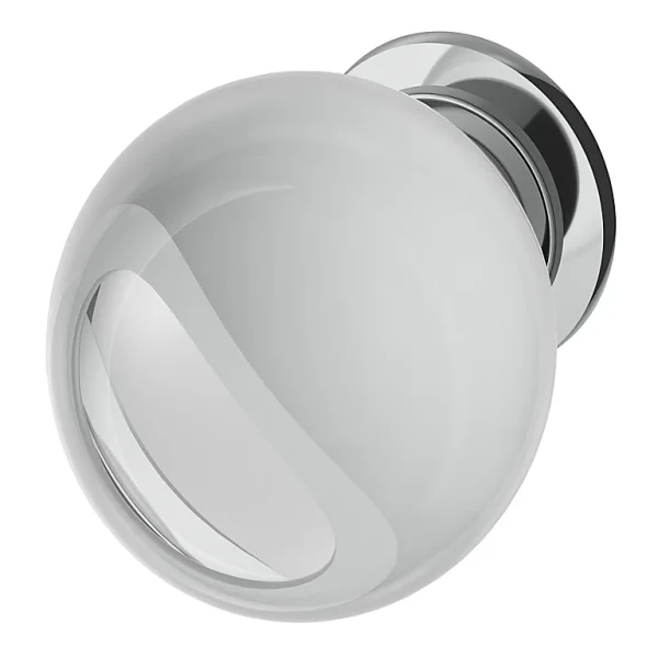 Castorama Bouton De Meuble Ruis Blanc ⌀.29mm X L.29mm 1