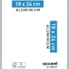 Castorama Cadre Photo Aluminium Argent Mat Accent 18 X 24 Cm 5