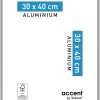 Castorama Cadre Photo Aluminium Argent Mat Accent 30 X 40 Cm 5