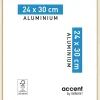 Castorama Cadre Photo Aluminium Nielsen Gamme Accent L.25 X H.31 Cm Couleur Or Mat 7