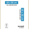 Castorama Cadre Photo Aluminium Nielsen Gamme Accent L.41 X H.51 Cm Couleur Or Mat 5