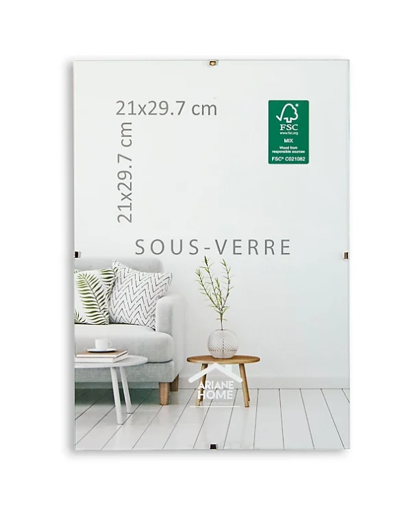 Castorama Cadre Sous-verre Ariane Home L.29 X L.21 Cm 1