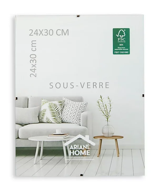 Castorama Cadre Sous-verre Ariane Home L.30 X L.24 Cm 1