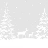 Castorama Frise Statique Décorative Pour Vitre D-c-fix® Static Winter Border White Forest 1.5m X 0.20m 7