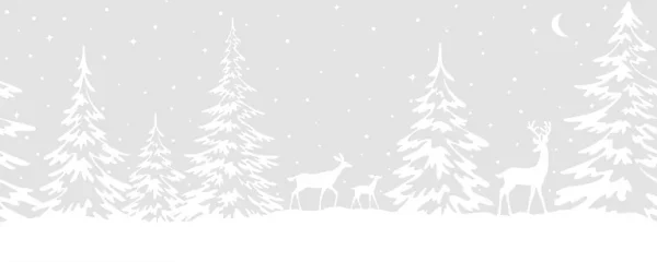 Castorama Frise Statique Décorative Pour Vitre D-c-fix® Static Winter Border White Forest 1.5m X 0.20m 1