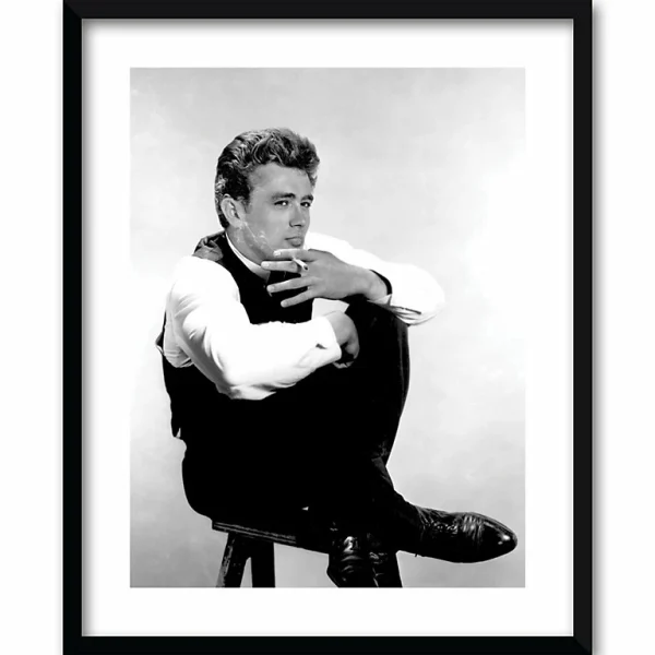 Castorama Image Encadrée James Dean CM Creation L.50 X L.40 Cm 1