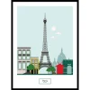 Castorama Image Encadrée Paris 30 X 40 Cm CM Creation 7
