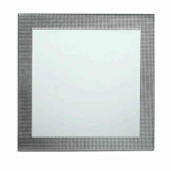 Castorama Miroir Carré Black Dots 20 X 20 Cm 1