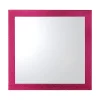 Castorama Miroir Carré Glitter Rose 35 X 35 Cm 5