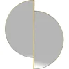 Castorama Miroir En Métal Doré 85 X 73 Cm Dada Art 5
