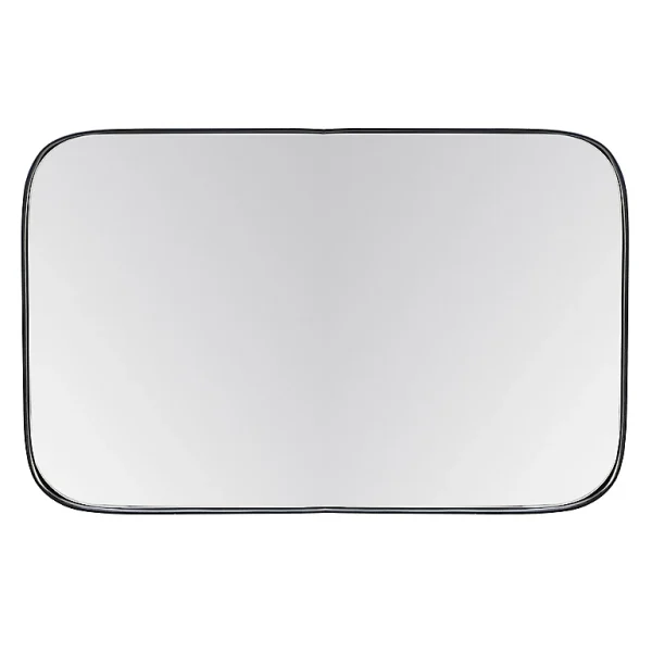 Castorama Miroir Mural Design Noir P.4 X L. 100 X L. 70 Cm 1