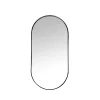 Castorama Miroir Ovale Métal Noir 30 X 60 Cm 5
