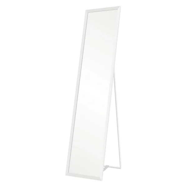 Castorama Miroir Psyché L.140 X L.30 Cm Blanc 1