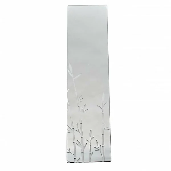 Castorama Miroir Rectangle Bambou 25 X 120 Cm 1