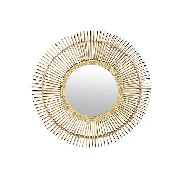 Castorama Miroir Rotin Naturel Rotin Ø64cm 1