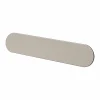 Castorama Poignée De Meuble Arrondi GoodHome Minzh Aluminium Effet Nickel Satin Gris L.121mm X L.25mm X H. 16mm Entraxe 96mm 7