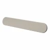 Castorama Poignée De Meuble Arrondi GoodHome Minzh Aluminium Effet Nickel Satin Gris L.153mm X L.25mm X H. 16mm Entraxe 128mm 7