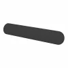 Castorama Poignée De Meuble Arrondi GoodHome Minzh Aluminium Mat Noir L.153mm X L.25mm X H. 16mm Entraxe 128mm 5