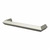Castorama Poignée De Meuble Droit GoodHome Keri Effet Nickel Satin Gris L.106mm X L.11mm X H. 27mm Entraxe 96mm 5