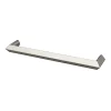 Castorama Poignée De Meuble Droit GoodHome Keri Effet Nickel Satin Gris L.138mm X L.11mm X H. 27mm Entraxe 128mm 5