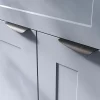 Castorama Poignée De Meuble Incurvé GoodHome Mehaban Mat Noir L.120mm X L.44mm X H. 13mm Entraxe 96mm 7