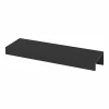 Castorama Poignée De Meuble Incurvé GoodHome Skej Aluminium Mat Noir L.120mm X L.19mm X H. 35mm Entraxe 96mm 5