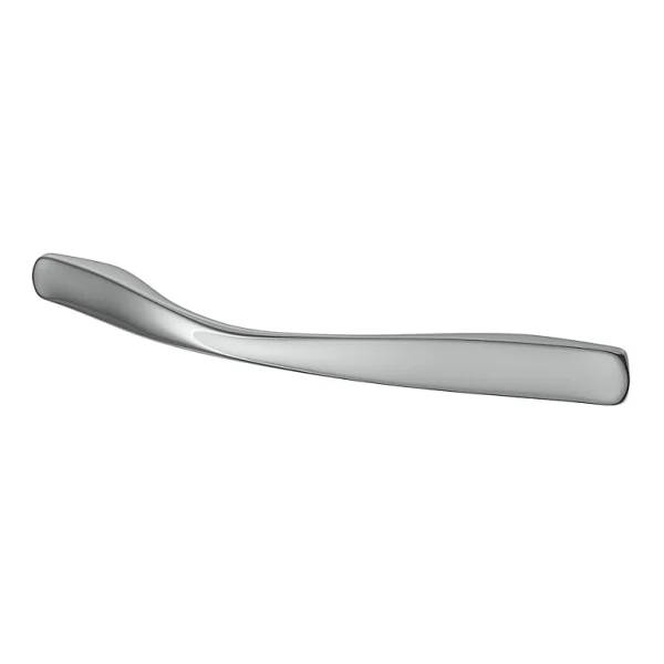 Castorama Poignée De Meuble Nœud GoodHome Ruis Effet Chromé Gris L.137mm X L.10mm X H. 25mm Entraxe 96mm 1