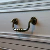 Castorama Poignée De Meuble Nœud Rohan Effet Laiton Satin Doré L.122mm X H. 48mm Entraxe 96mm 7