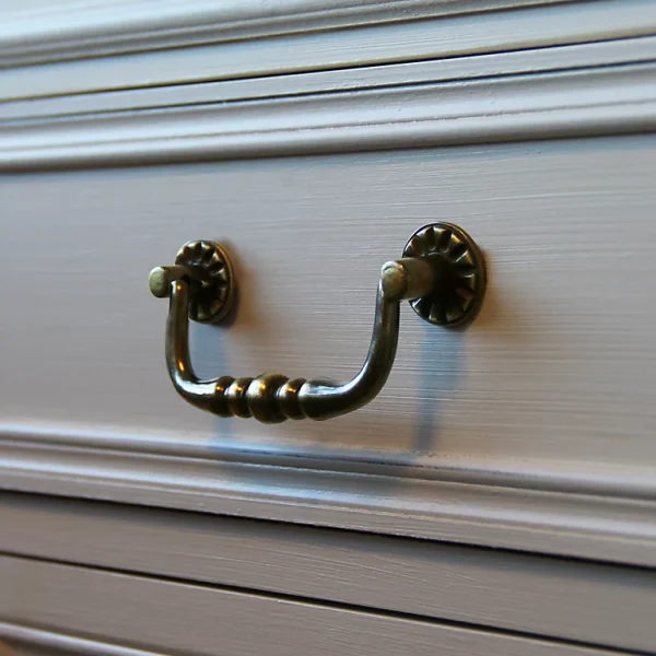 Castorama Poignée De Meuble Nœud Rohan Effet Laiton Satin Doré L.122mm X H. 48mm Entraxe 96mm 1