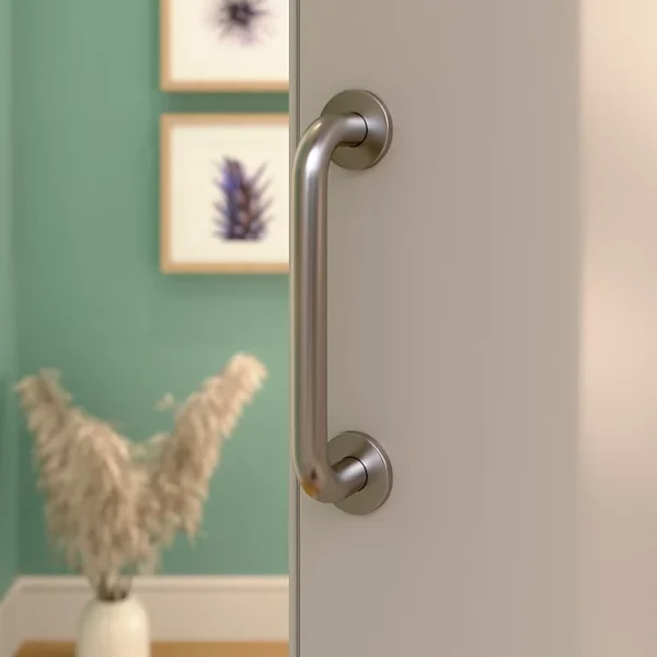 Castorama Tirant De Porte Golvin GoodHome Acier Gris L.22 X H. 24,6 Cm 1