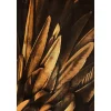 Castorama Toile Feuilles Noir Et Or 70 X 100 Cm 7
