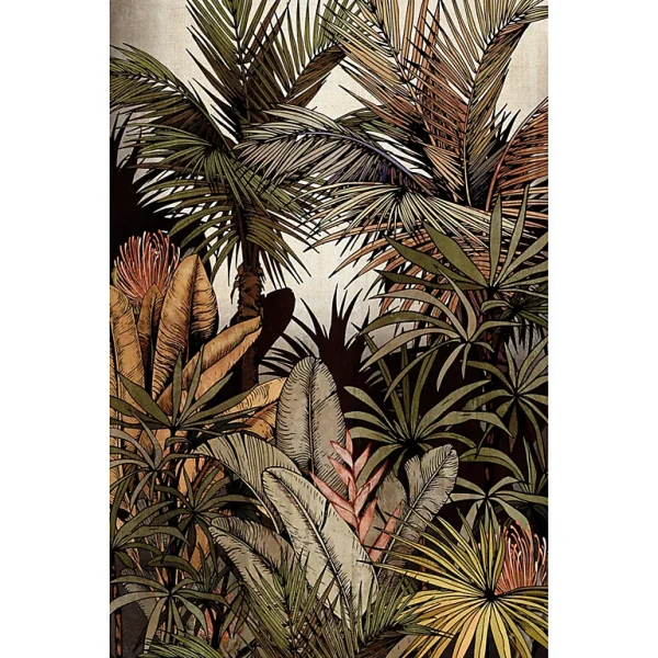 Castorama Toile Imprimée Couleur Tropil Samba Dada Art Orientation Portrait L.60 X H.90 X ép.3 Cm 1