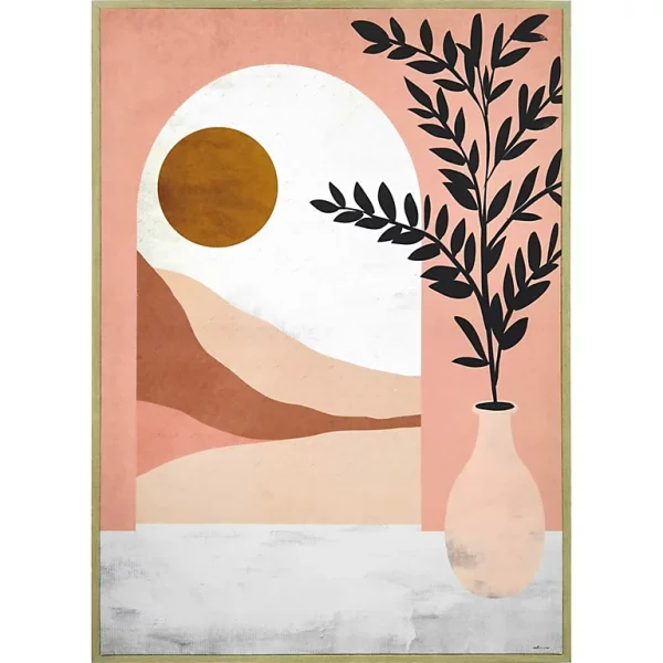 Castorama Toile Paysage Naturel 57 X 72 Cm Dada Art 1