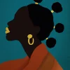 Castorama Toile Profil Africa L.120 X 80 Cm 5