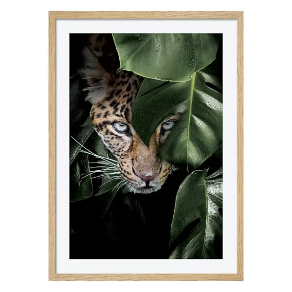 Castorama Toile Subtil Leopard 50 X 70 Cm 1